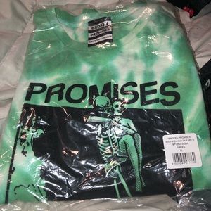 Broken Promises emotional wave tee